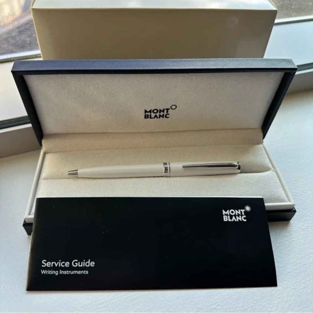 MONTBLANC Cruise Collection White Ballpoint Pen